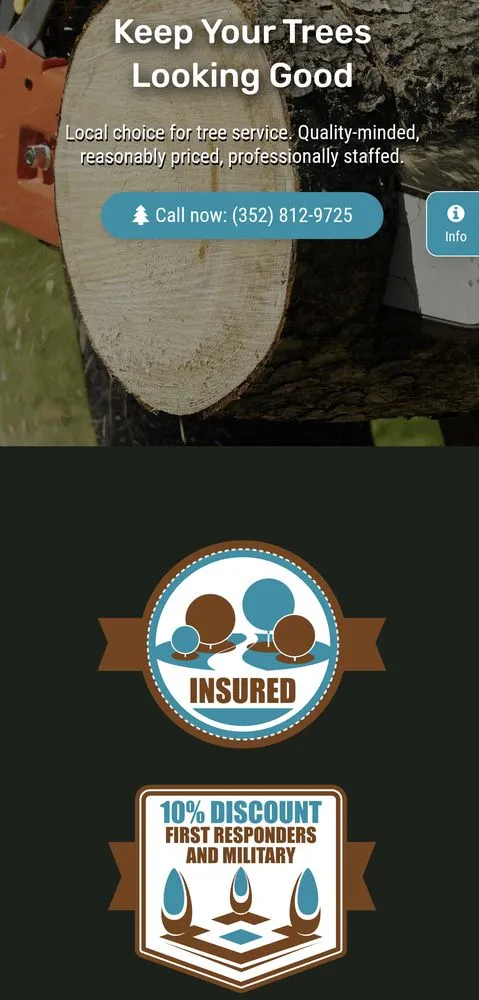 Affordable yard cleanup service for residential properties in Belleview, FL by Branching Out Tree Specialist