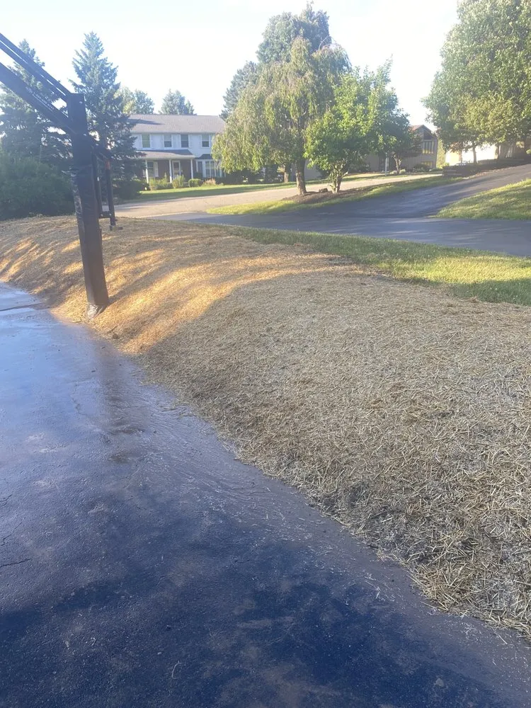 Local lawn mowing service for residential properties in Orchard Park, NY by Brand Services Of WNY