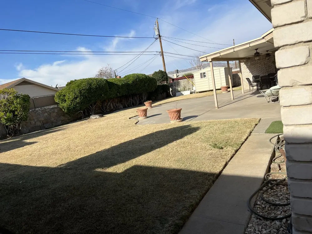 Trusted yard maintenance in Horizon City, TX by Branded Ranch Home Improvement and Designs