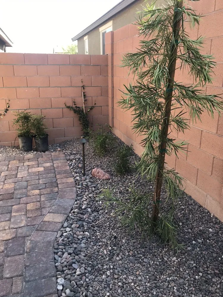 Affordable lawn mowing service in Las Vegas, NV by Brandmark Landscape