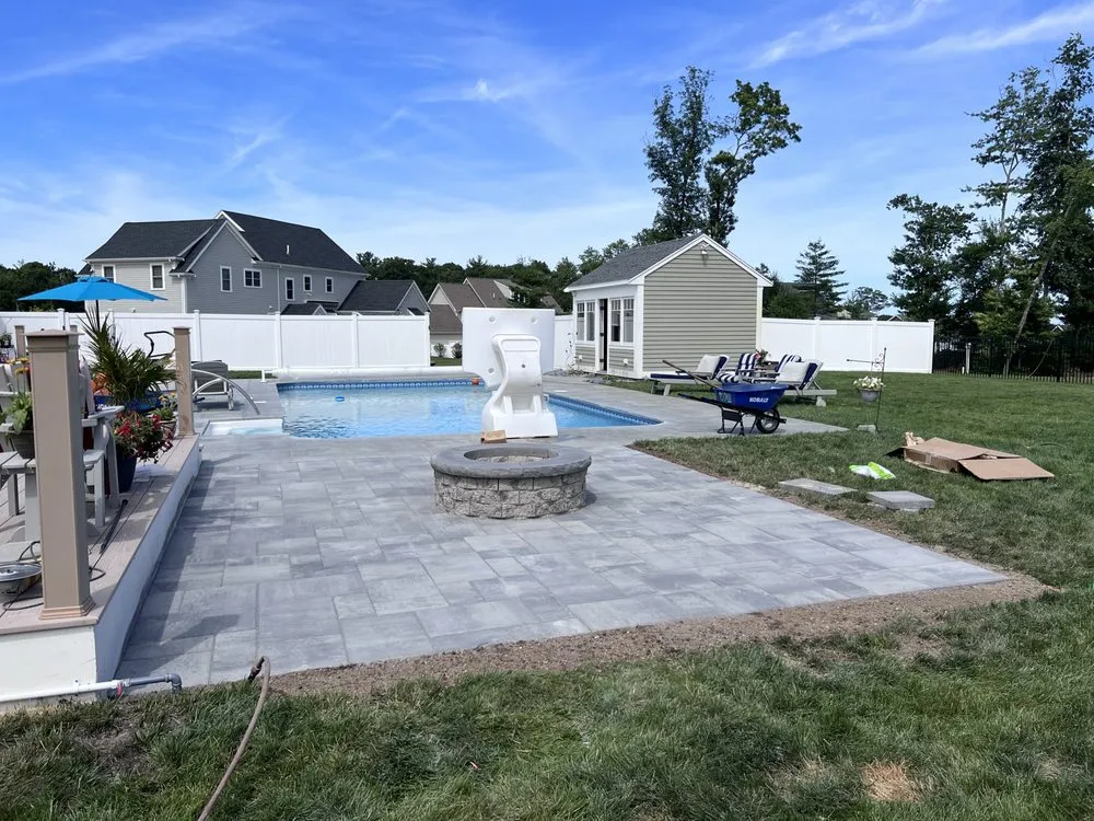 Reliable yard cleanup service for outdoor upgrades in Pembroke, MA by Brandon Landscaping