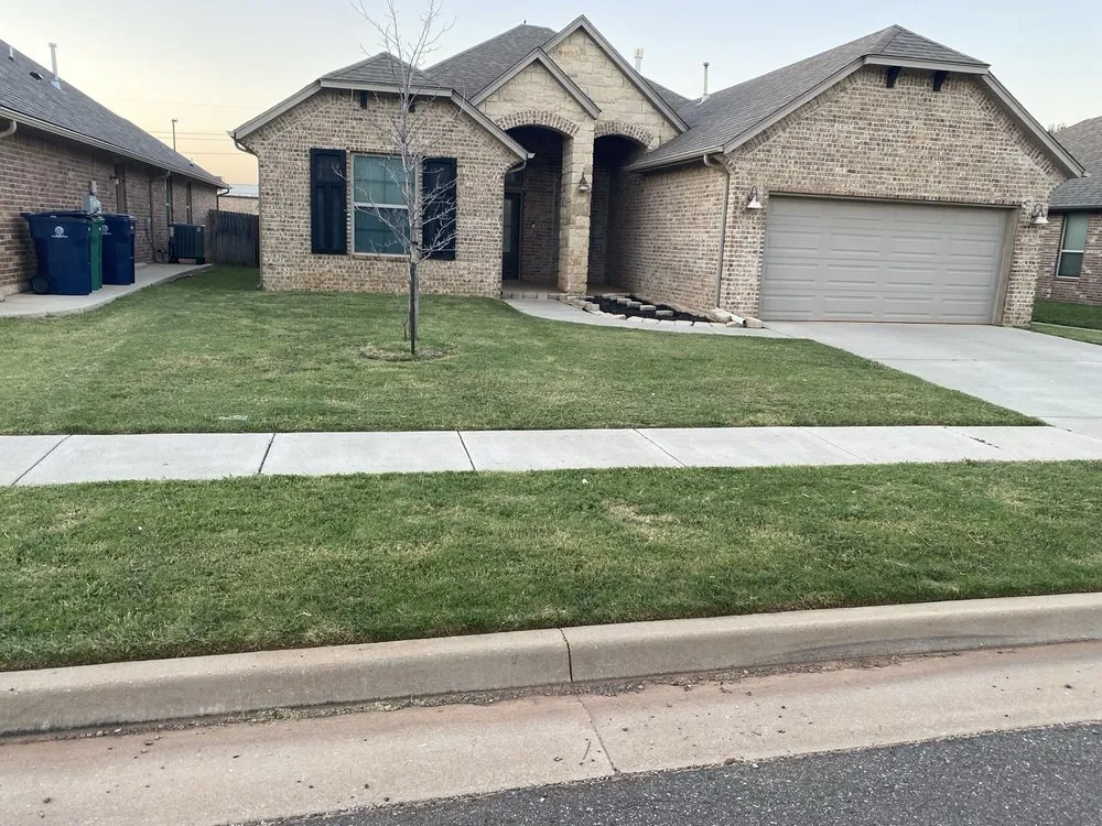 Affordable landscape design in Edmond, OK - Brandon Seasonal Solutions