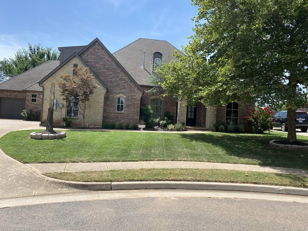 Expert landscape design in Edmond, OK - Brandon Seasonal Solutions