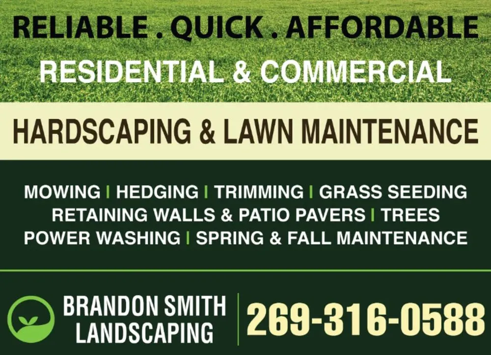 Expert residential landscaping with custom design in Battle Creek, MI by Brandon Smith Landscaping & Lawn Maintenance