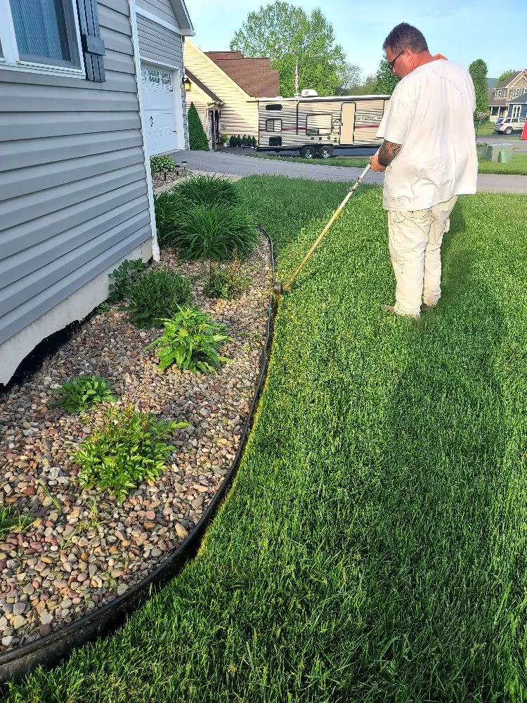 Trusted lawn mowing service for residential properties in Centre Hall, PA by Brandons Services