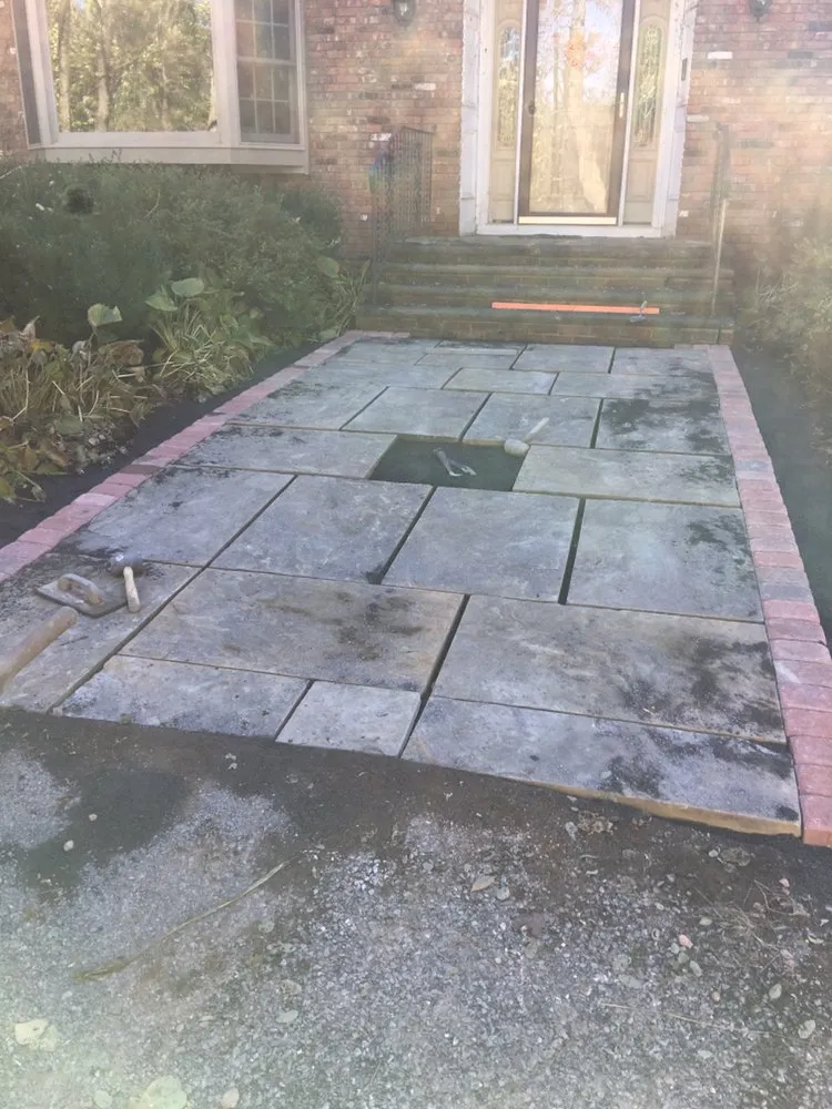 Custom landscape installation in Hope, NJ - Branstone Landscapes