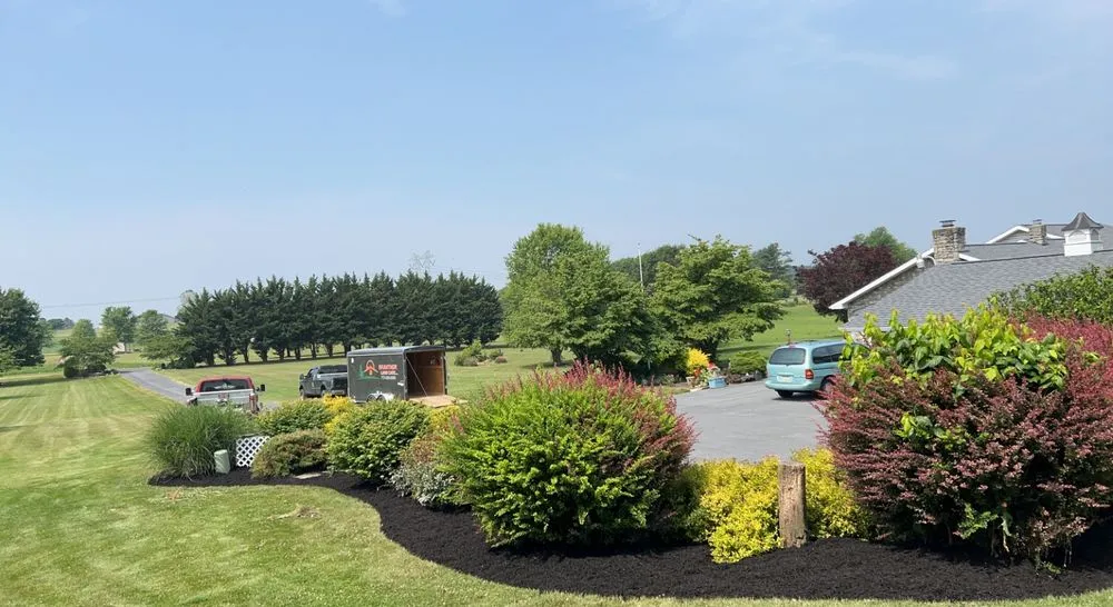 Custom landscape installation for residential properties across Newville, PA - Brantner Lawncare