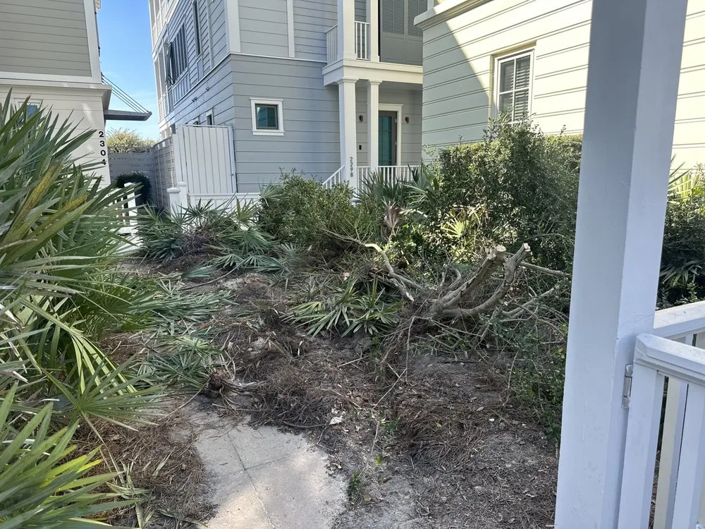 Professional landscape design in Freeport, FL by Braulio Lawn Services