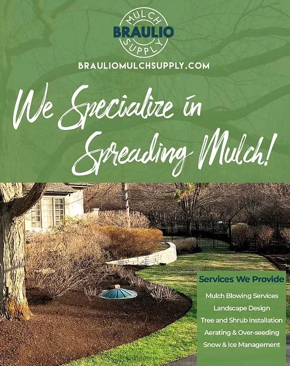 Reliable yard cleanup service for beautiful yards in Mundelein, IL by Braulio Mulch Supply