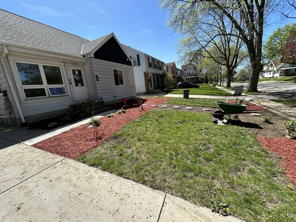 Local lawn mowing service for year-round maintenance in Milwaukee, WI by Braun's All-Year Landscaping