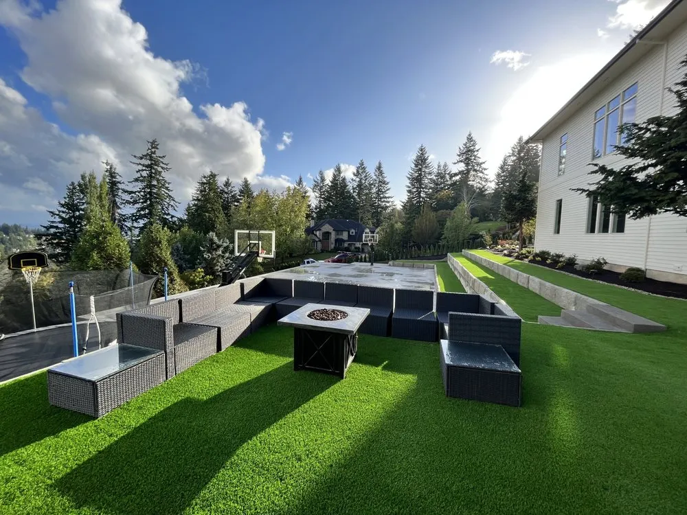 Local landscape installation for homes in Keizer, OR by Brave Landscaping & Design