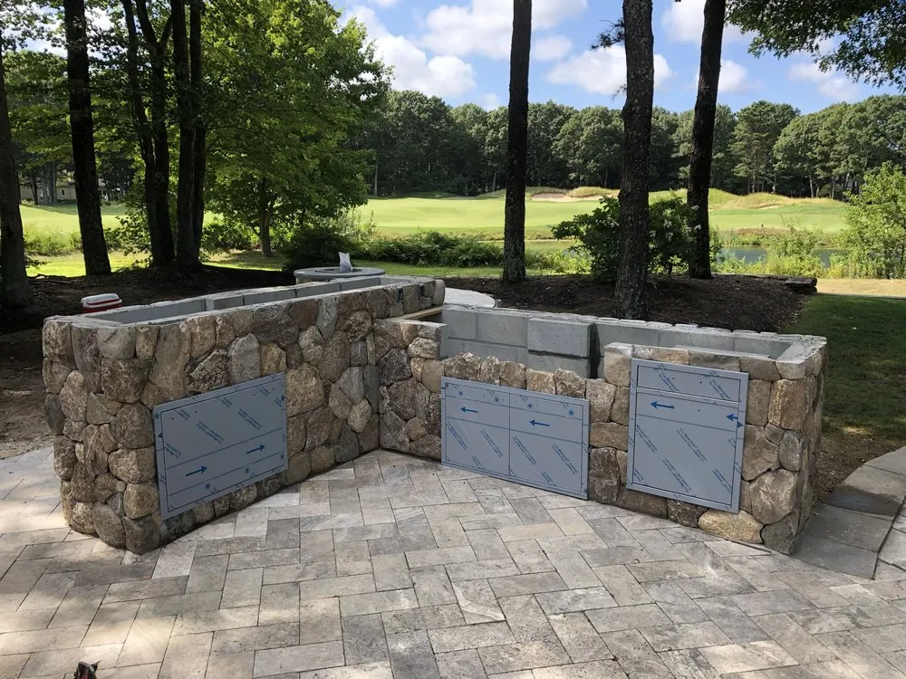 Trusted outdoor landscaping in Hyannis, MA by Brave’s Masonry & Landscaping