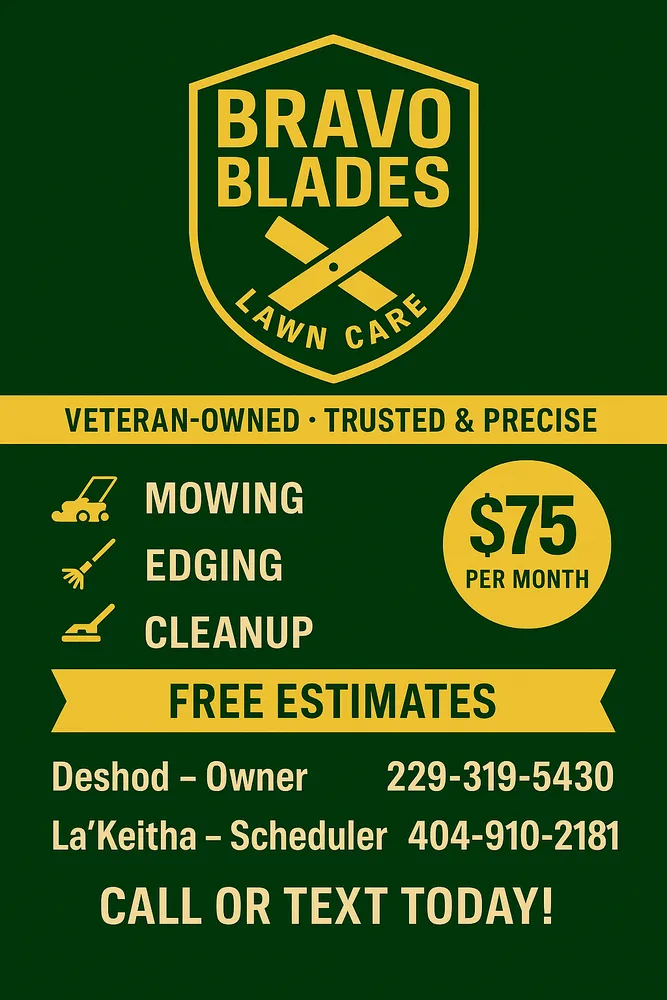 Expert residential landscaping in Riverdale, GA - Bravo Blades Lawn Care