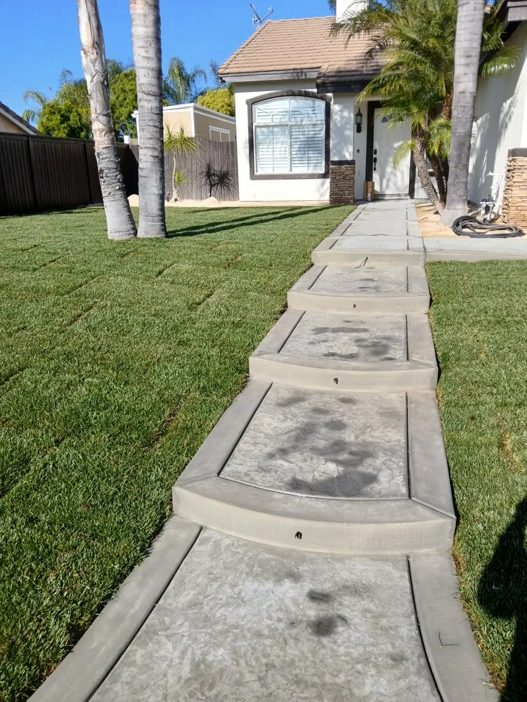 Professional landscape installation for beautiful yards in Menifee, CA by Bravo Landscape