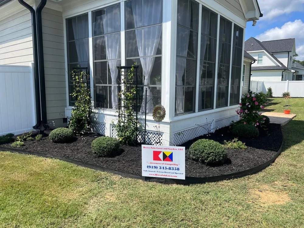 Top-rated residential landscaping in Wake Forest, NC - Bravo Zulu Lawn and Garden