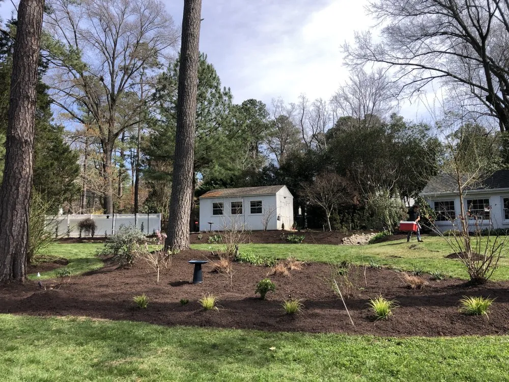 Expert garden landscaping for beautiful yards in Henrico, VA by Brayan Gonzalez Landscaping