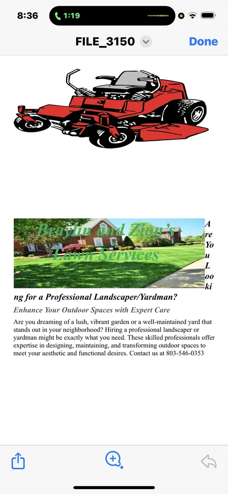 Affordable garden landscaping in Columbia, SC - Braylin and Zion’s Lawn