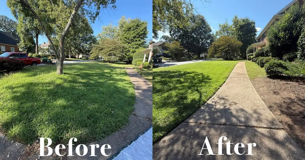 Affordable yard maintenance with custom design across Simpsonville, SC - Brazel Improvements