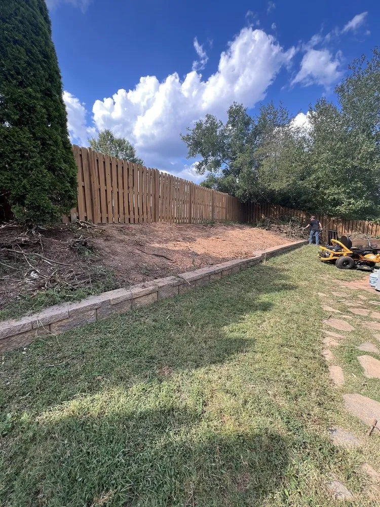 Reliable yard cleanup service in Simpsonville, SC by Brazel Improvements