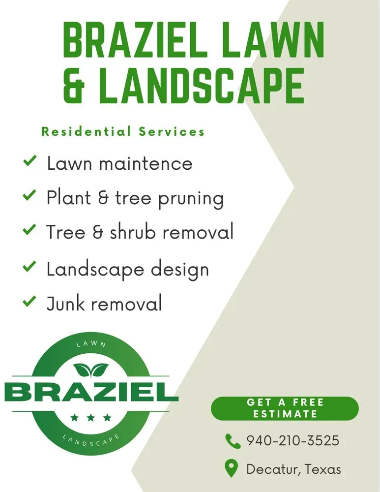 Affordable garden landscaping with custom design across Decatur, TX - Braziel Lawn & Landscape