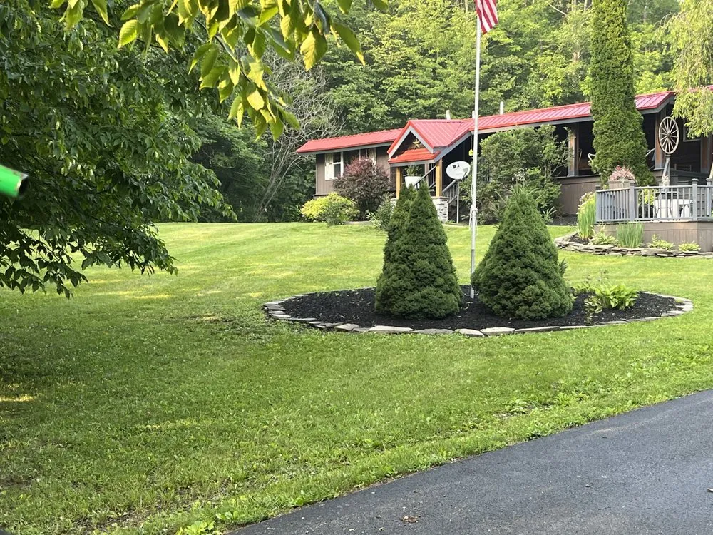 Trusted garden landscaping for residential properties in Freeville, NY by Brazo A-Z Landscaping & Snow Removal