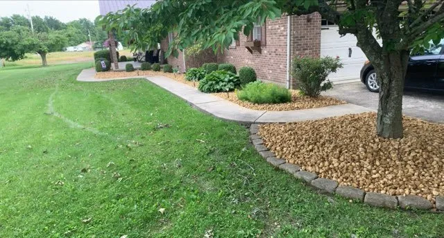 Professional yard cleanup service in Georgetown, OH by Brd's Lawncare & Landscaping