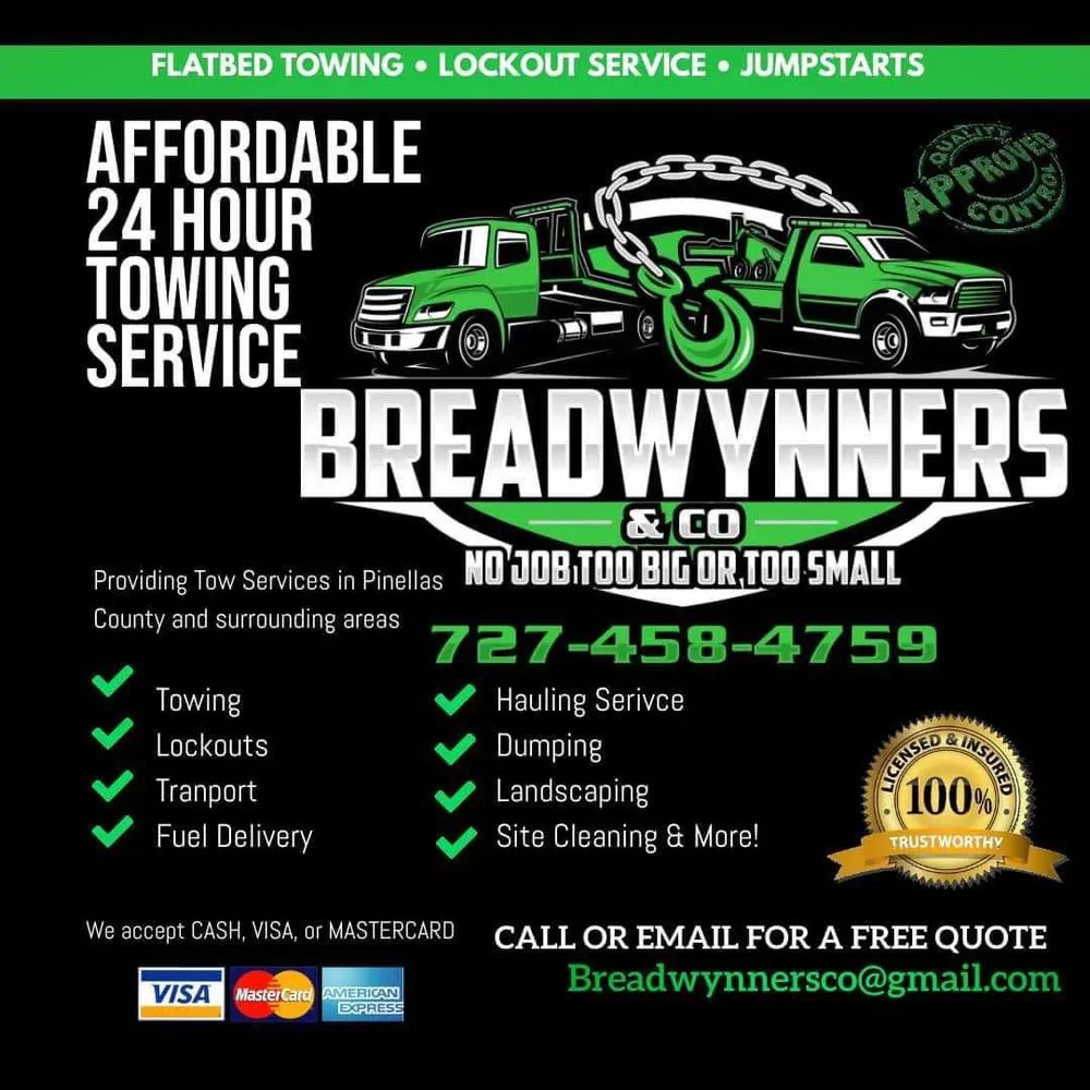 Trusted lawn care service in St Petersburg, FL by Breadwynners