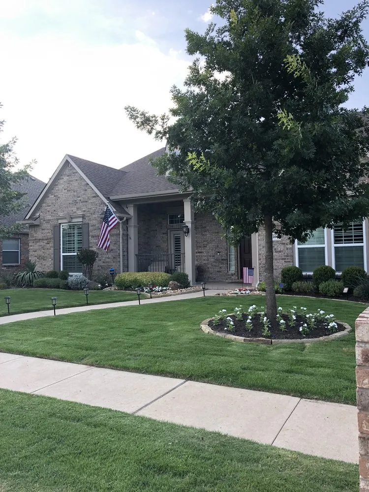 Custom landscaping services with custom design in Lewisville, TX by Breakaway Landscape