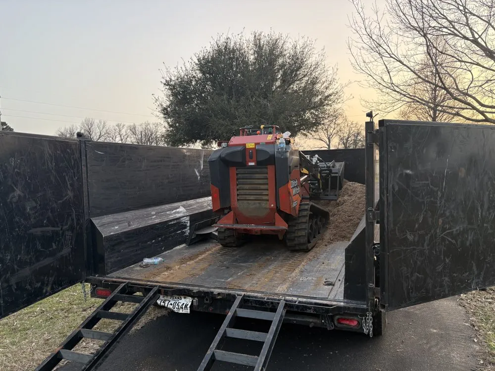 Top-rated residential landscaping for residential properties in Chandler, TX by Breaking ground outdoor services