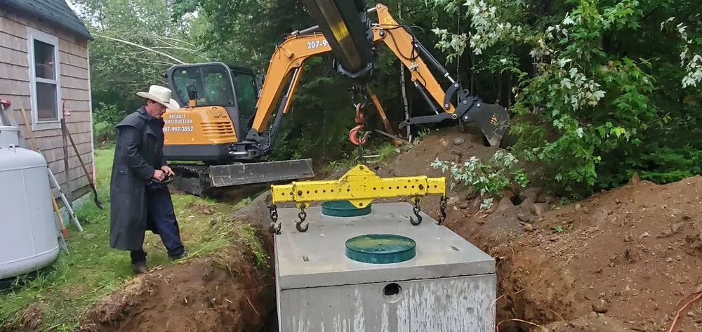 Affordable garden landscaping in Monson, ME by Breault Construction