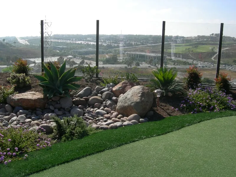 Professional landscape installation for homes in San Diego, CA by Breceda Landscape
