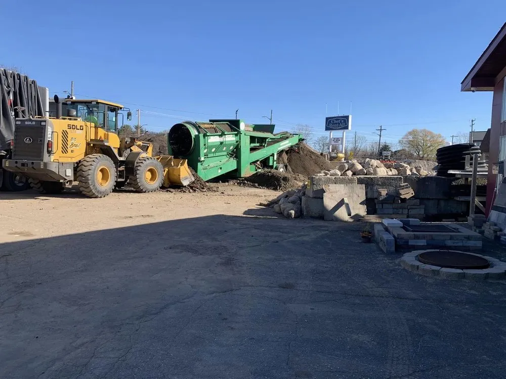 Custom landscape installation in Waterford, MI by Breen's Landscape & Supply Center