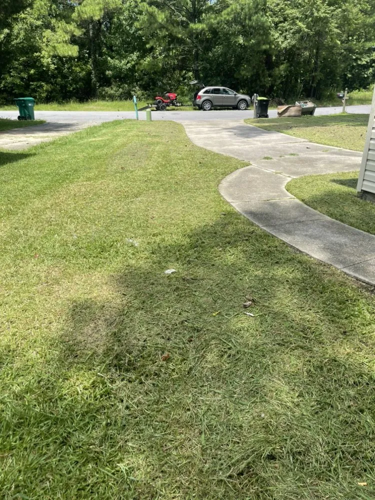 Affordable yard cleanup service in Jacksonville, NC by Breeze Lawncare Services
