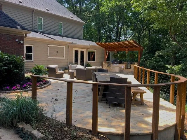 Professional landscape installation in Sandy Springs, GA - Bregenzer's