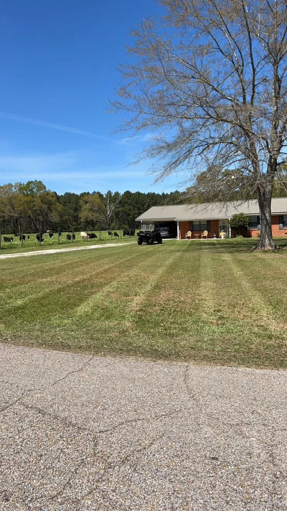 Expert garden landscaping in Richton, MS by Breland Lawn Care