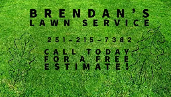 Brendan’s lawn service Logo