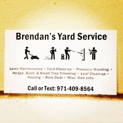 Brendan's Yard Service Logo