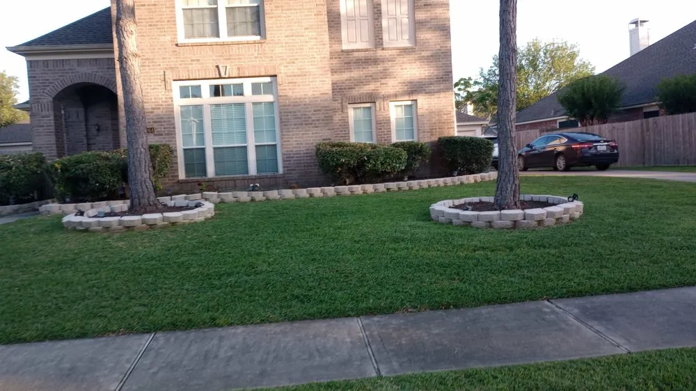 Local landscaping services with custom design in San Leon, TX by Brenda's Lawn Service