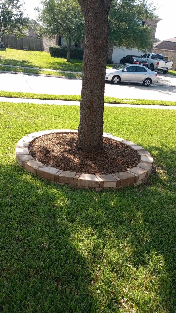 Trusted landscaping services with custom design in San Leon, TX by Brenda's Lawn Service