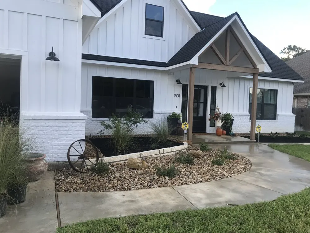 Expert landscape installation in Brenham, TX by Brenham Yard Pros