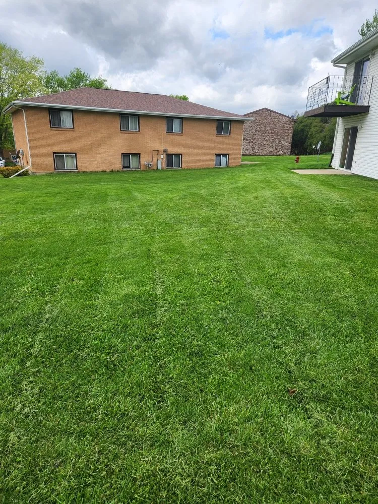 Local yard cleanup service in Dubuque, IA by Brenke's landscaping and Tree Remvel