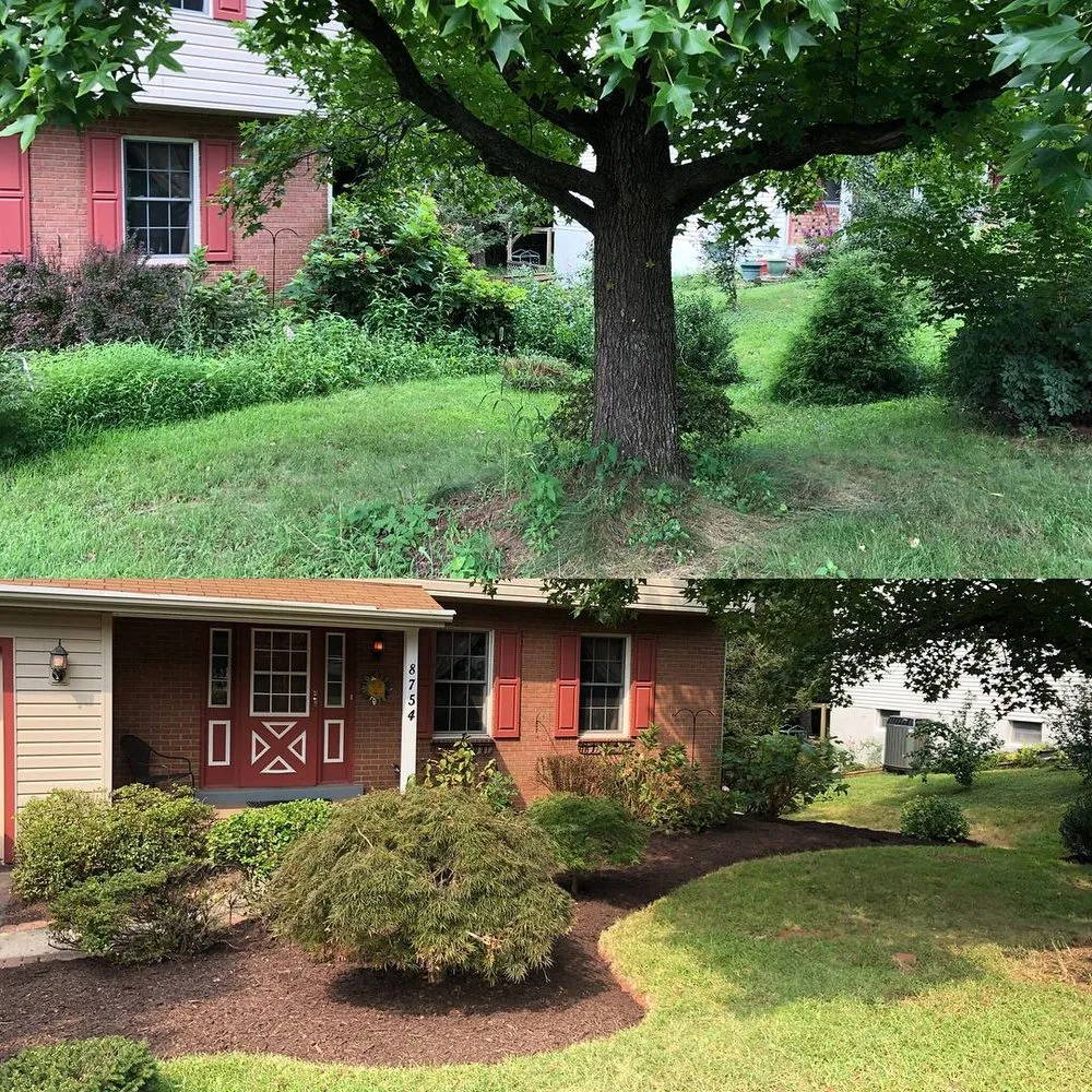 Custom landscape installation for homes in Nokesville, VA by Brennan's Landscaping