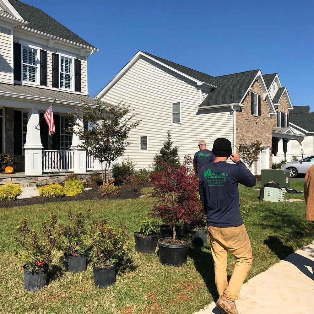 Expert landscaping services with custom design in Nokesville, VA by Brennan's Landscaping