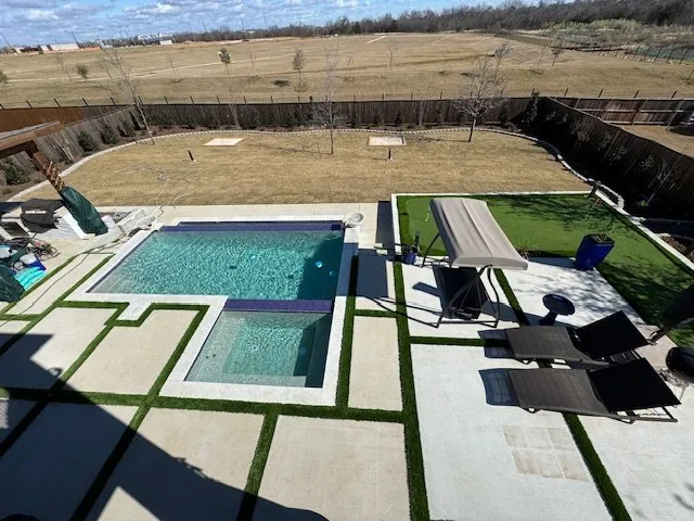 Custom yard cleanup service in Anna, TX by Brentley's Landscape & Construction