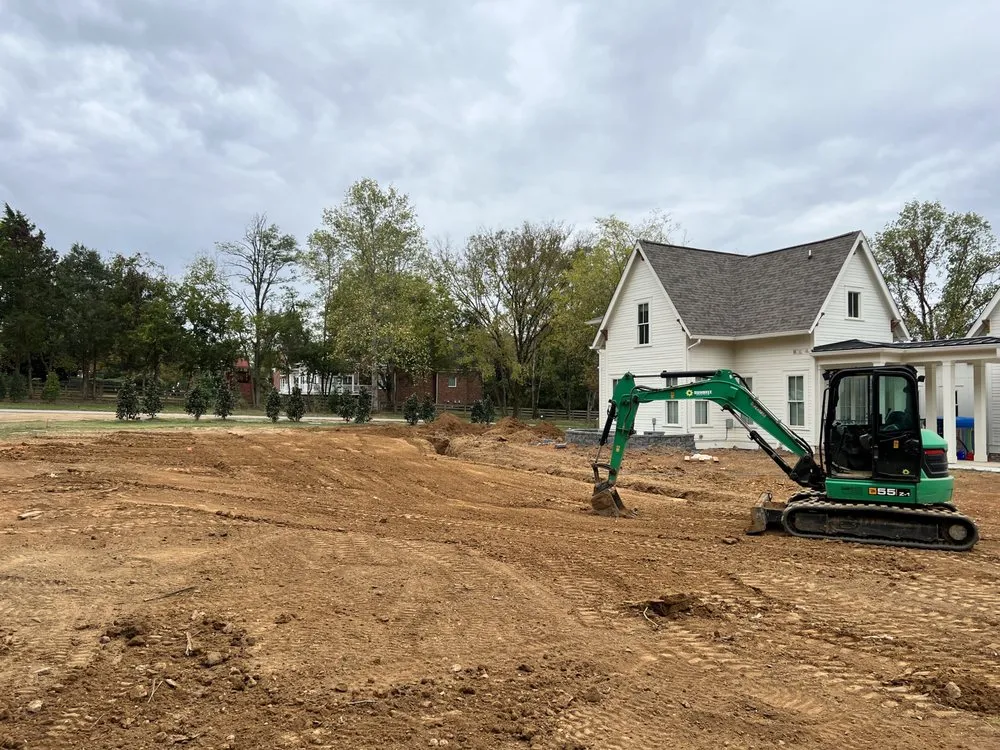 Custom lawn mowing service in Brentwood, TN - Brentwood Dirt Works