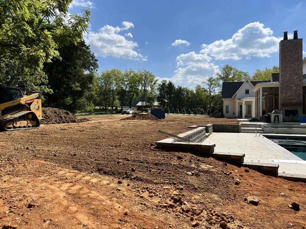 Reliable landscape installation experts serving Brentwood, TN - Brentwood Dirt Works