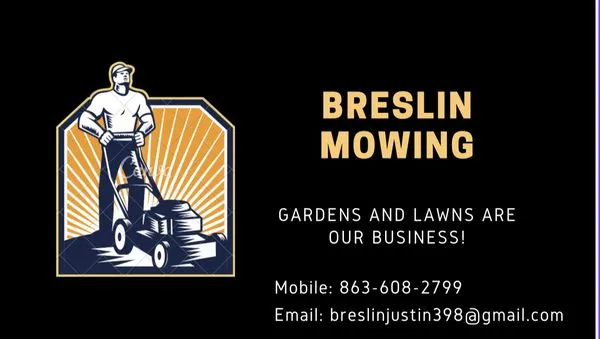 Breslin Mowing Logo