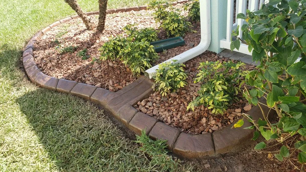Custom yard cleanup service in Palm Bay, FL by Brevard Landscaping