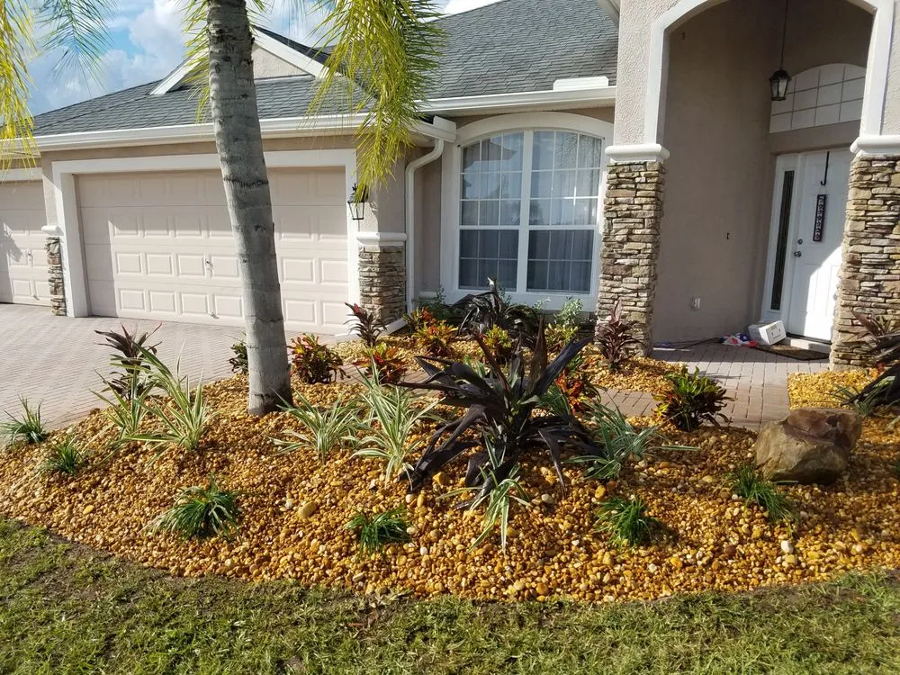 Custom lawn care service for homes in Palm Bay, FL by Brevard Landscaping