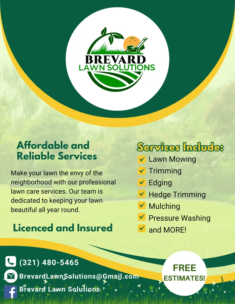 Custom yard cleanup service in Cocoa, FL - Brevard Lawn Solutions